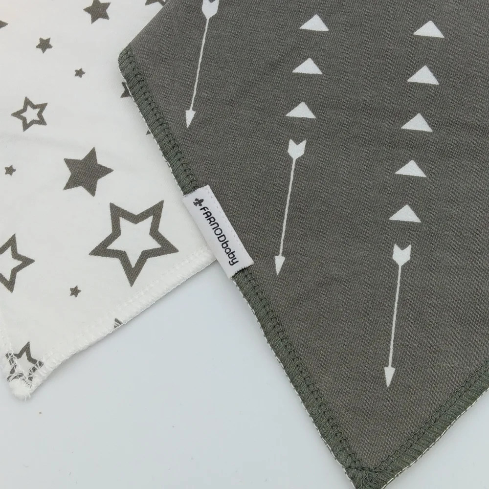 Farnodbaby unisex 4pc bib set NWT
